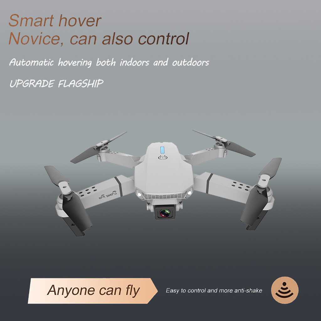 2023 Mới E88 Pro Máy Bay Không Người Lái Với Góc Rộng HD 4K Camera Kép Chiều Cao Giữ Wifi RC Có Thể Gập Lại Quadcopter | BigBuy360 - bigbuy360.vn