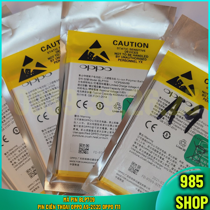 Mã Pin BLP709 Pin Điện Thoại OPPO A9-2020 OPPO F11 hàng linh kiện - 985 Shop