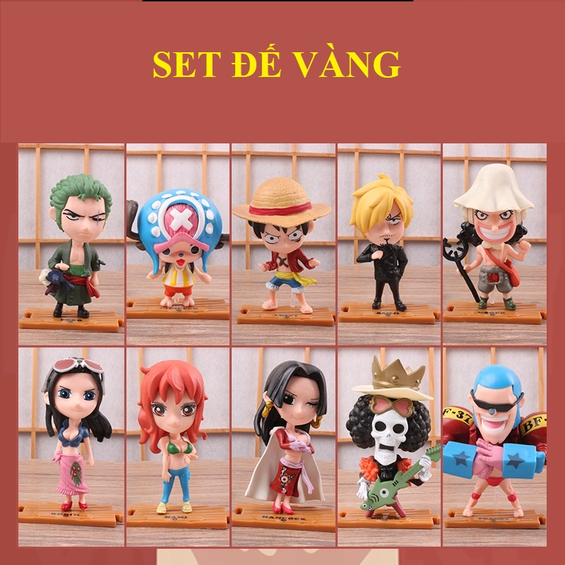 Mô hình nhân vật onepiece chibi đủ set