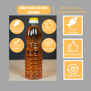 Nước mắm nhỉ nguyên chất truyền thống Bình Định độ đạm 30