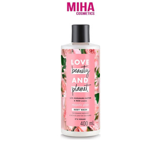Sữa Tắm Sáng Da Rạng Rỡ Love Beauty And Planet Majectic Glow Body Wash Màu Hồng 400ml