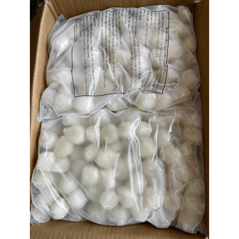 Mực viên chiên 1kg (giao tphcm)