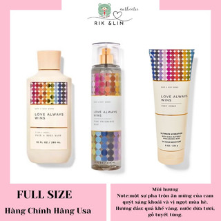Auth _Fullsize XỊT THƠM LOVE ALWAYS WINS | RAINBOW WAVES | SUNWASHED CITRUS USA