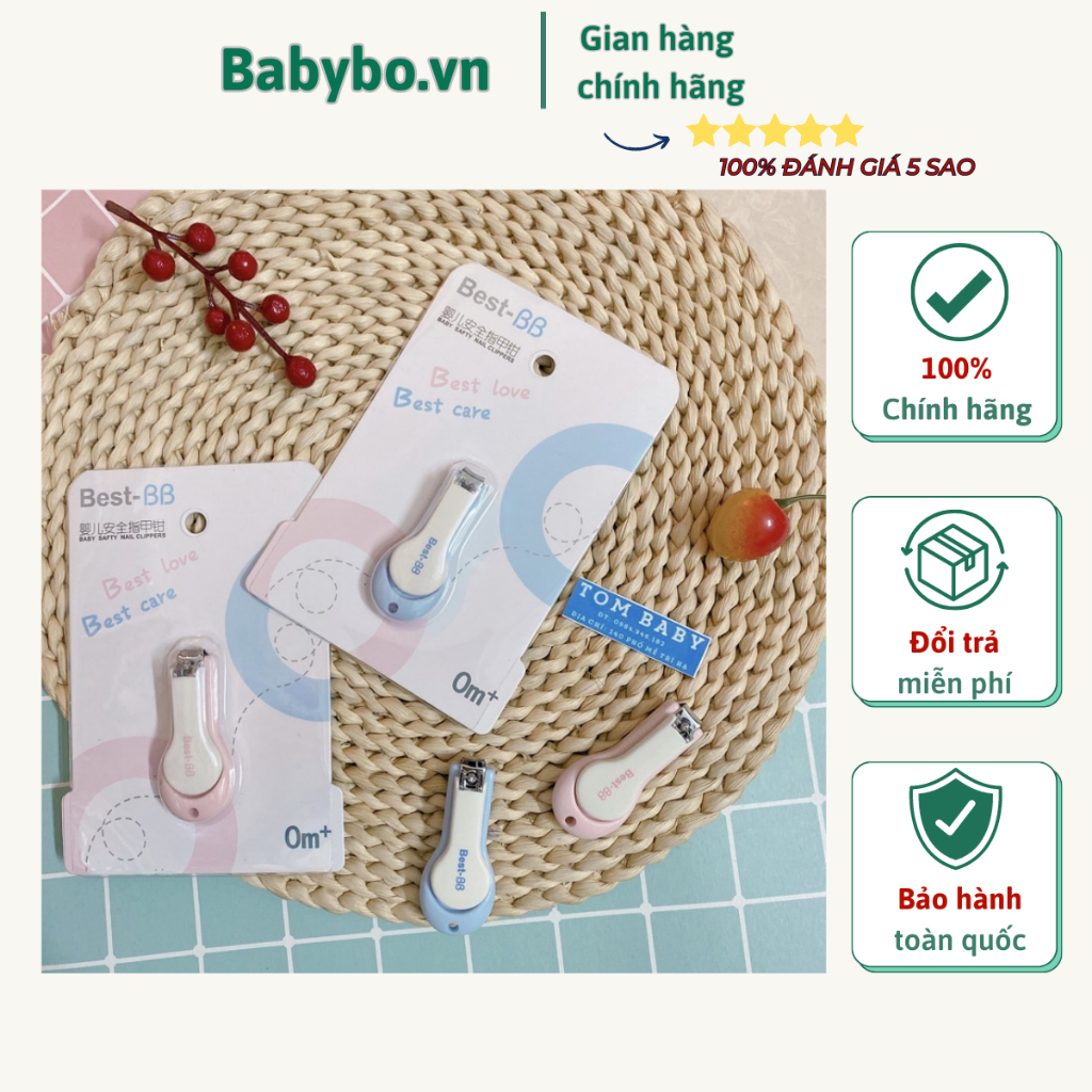 Bấm móng tay, cắt móng tay cao cấp Best BB loại nhỏ dùng cho trẻ sơ si