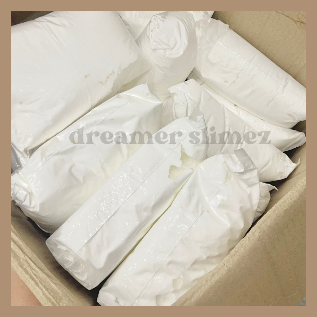 ĐẤT SÉT TRẮNG SUPER CLAY TẠO HÌNH TỰ KHÔ - SOFT PAPER CLAY NẶN HÌNH THỦ CÔNG