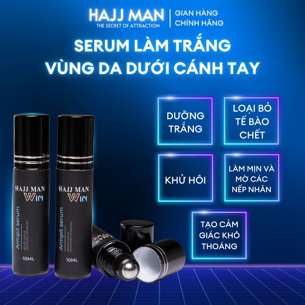 Dung dịch vệ sinh nam HAJJ MAN, hương bạc hà ultimate 100ml