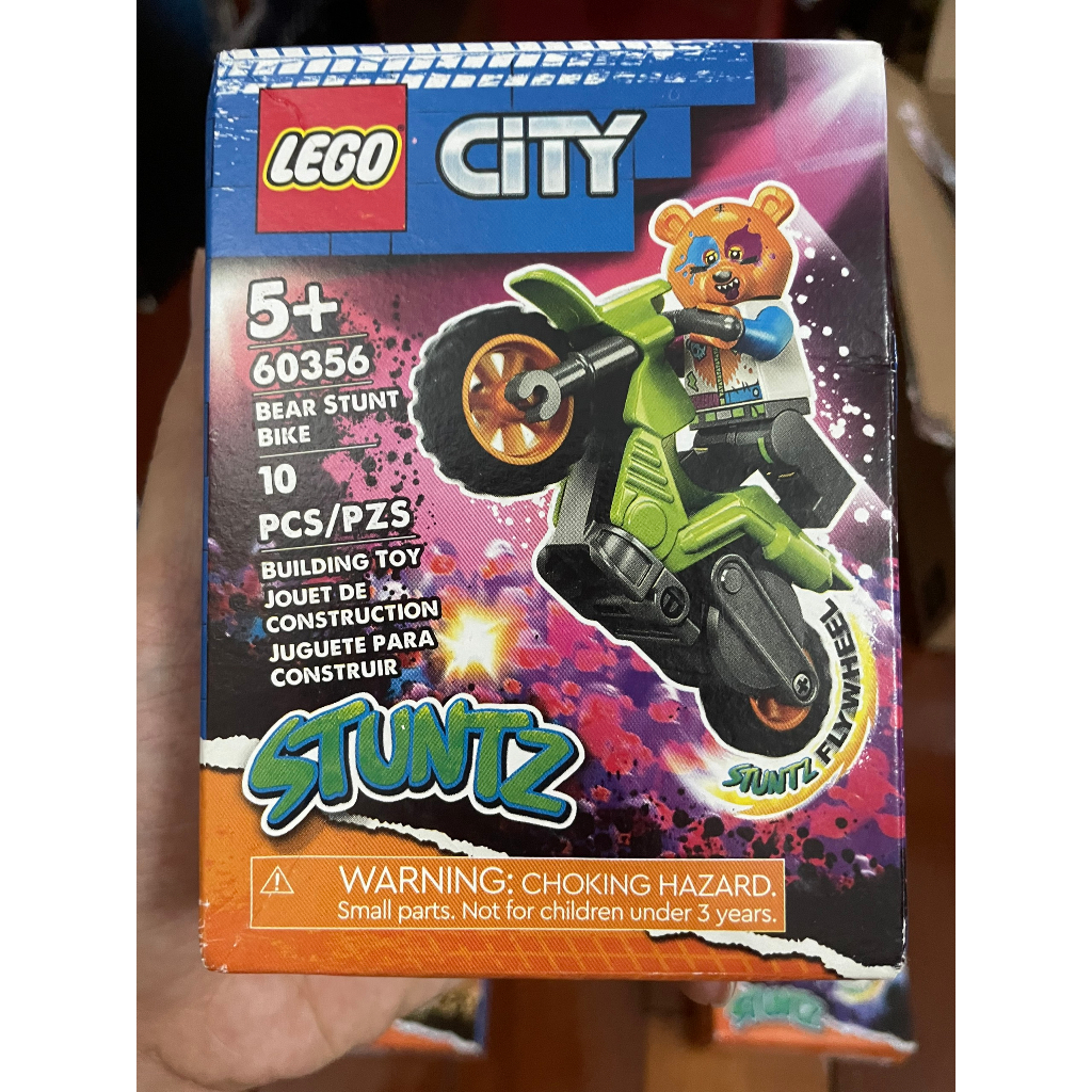 Lego 60356 Bear Stunt Bike - Xe địa hình Gấu