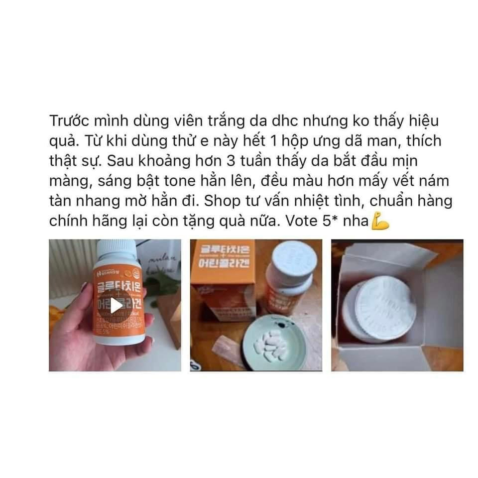 Viên uống trắng da World BioPharm Glutathione Fish Collagen