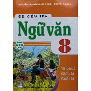 Sách - đề kiểm tra ngữ văn 8