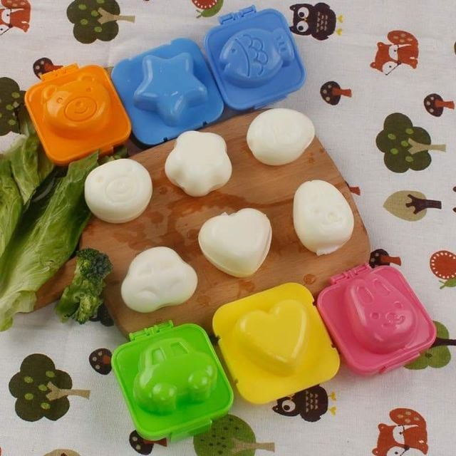 Khuôn cơm cho bé,Khuôn làm bánh, đậu hũ non, ép trứng cho bé ăn dặm ngon miệng
