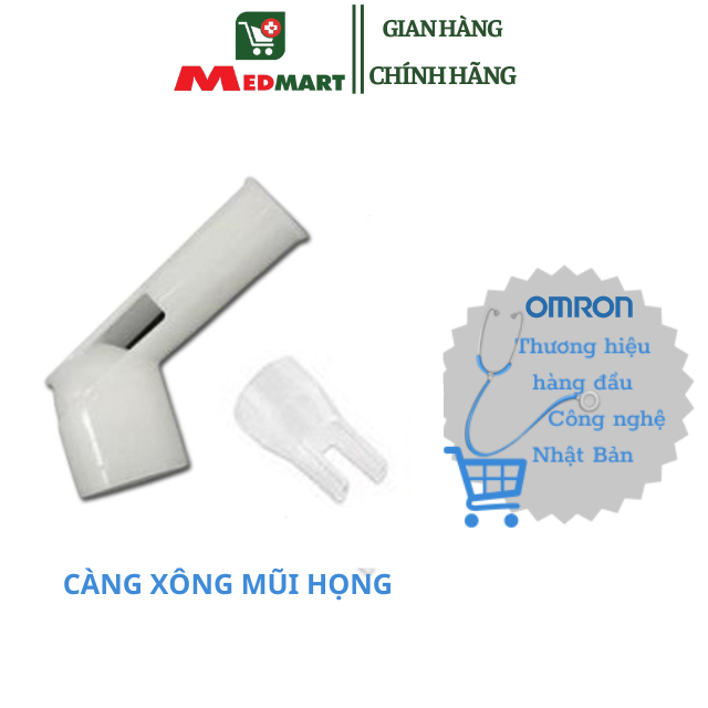 Càng Xông Mũi, Càng Xông Họng Máy Xông Khí Dung OMRON - MEDMART