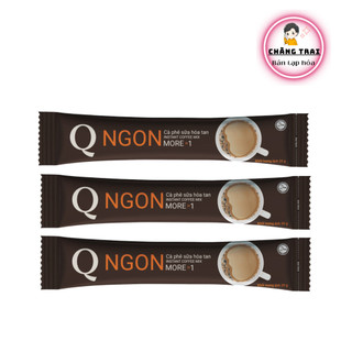 3 ống trần quang, cà phê hòa tan 3in1 ngon 24 sticks