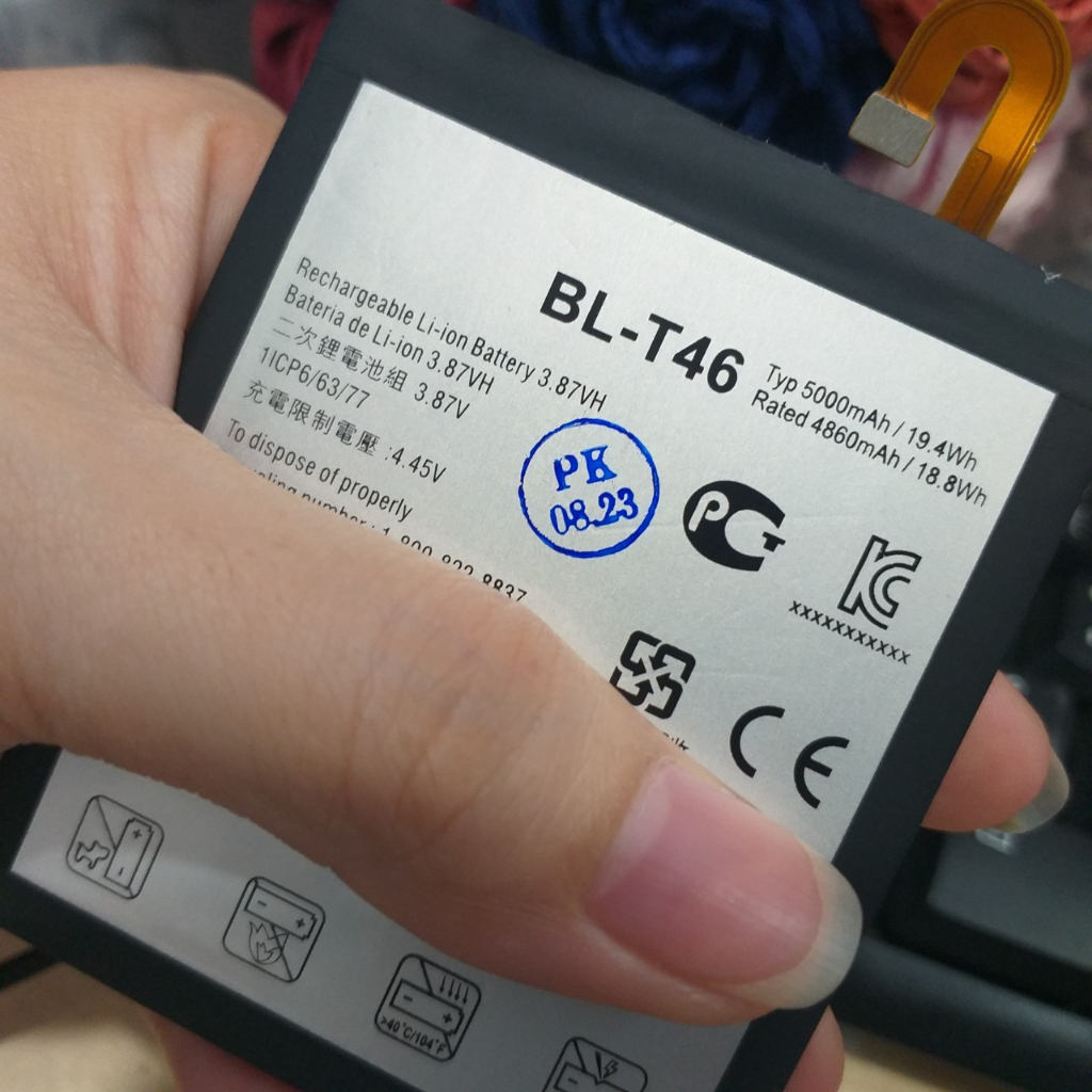 Pin LG V60  Mã BL-T46 Dung Lượng 5000 mah Zin Chất Lượng Có Bảo Hành