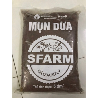 100gr mụn dừa Sfarm đã qua xử lý
