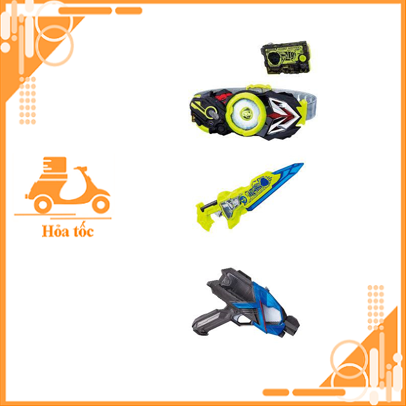 Đồ chơi DX Hiden Zero-One Driver - DX Progress Hopper Blade - DX A.I.M.S. Shotriser - Bandai - Kamen Rider Zero One