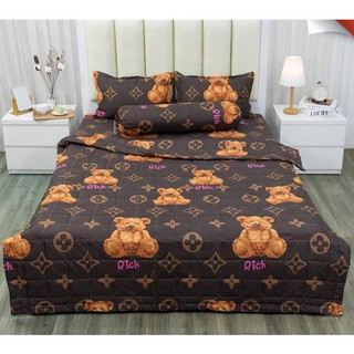 Chăn Hè Trần Bông Cotton Poly VỊT HỒNG
