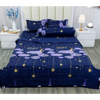 Chăn Hè Trần Bông Cotton Poly VỊT HỒNG