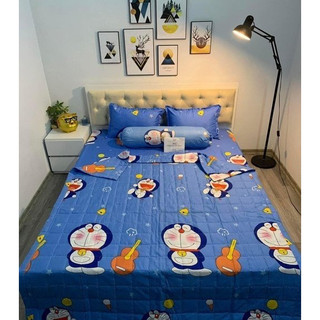 Chăn Hè Trần Bông Cotton Poly VỊT HỒNG