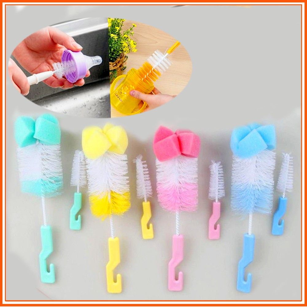 Cọ Rửa Bình Sữa Và Núm Ti 2 Chi Tiết