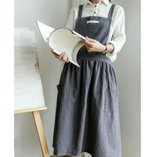 Tạp dề Hàn Quốc phong cách vintage cổ điển - Korean style Apron
