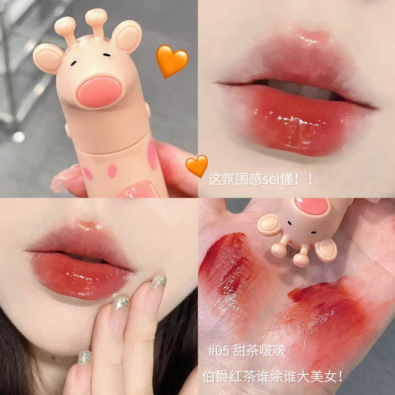 Son Gegebear Hươu Bright lip Glaze