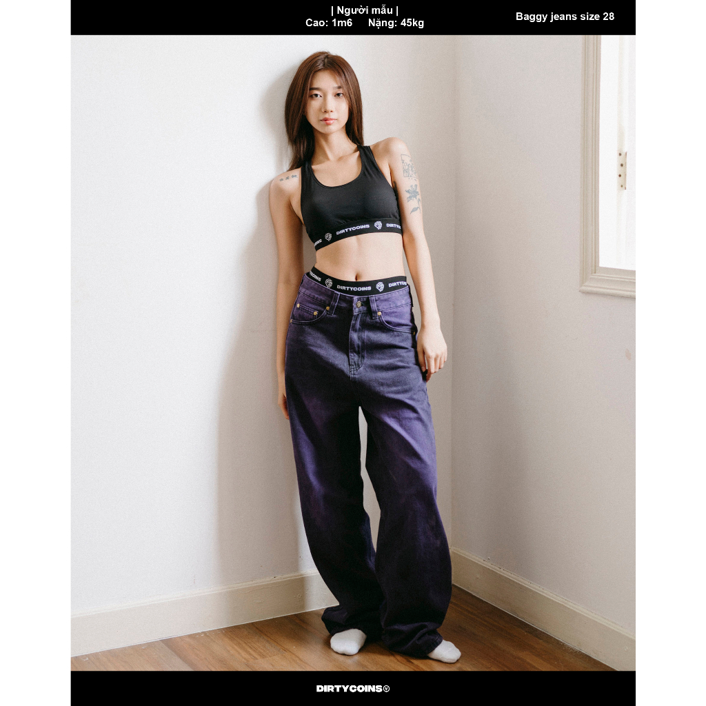Quần DirtyCoins Baggy Jeans