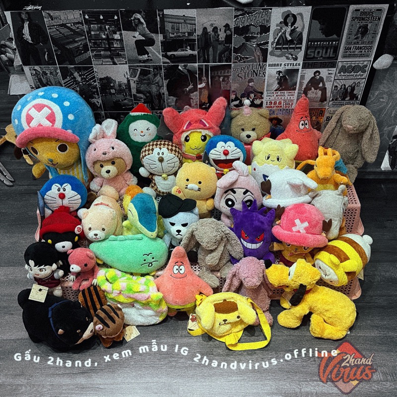 🐻Gấu bông 2hand lựa mẫu ở IG: 2handvirus.offline🐻