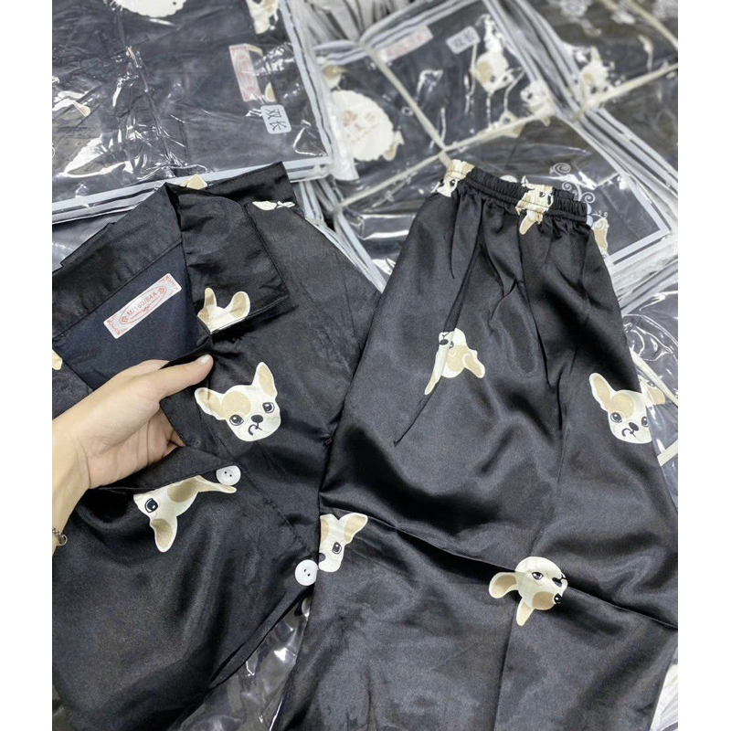 Bộ Pizama meo meo QC kèm ảnh thật