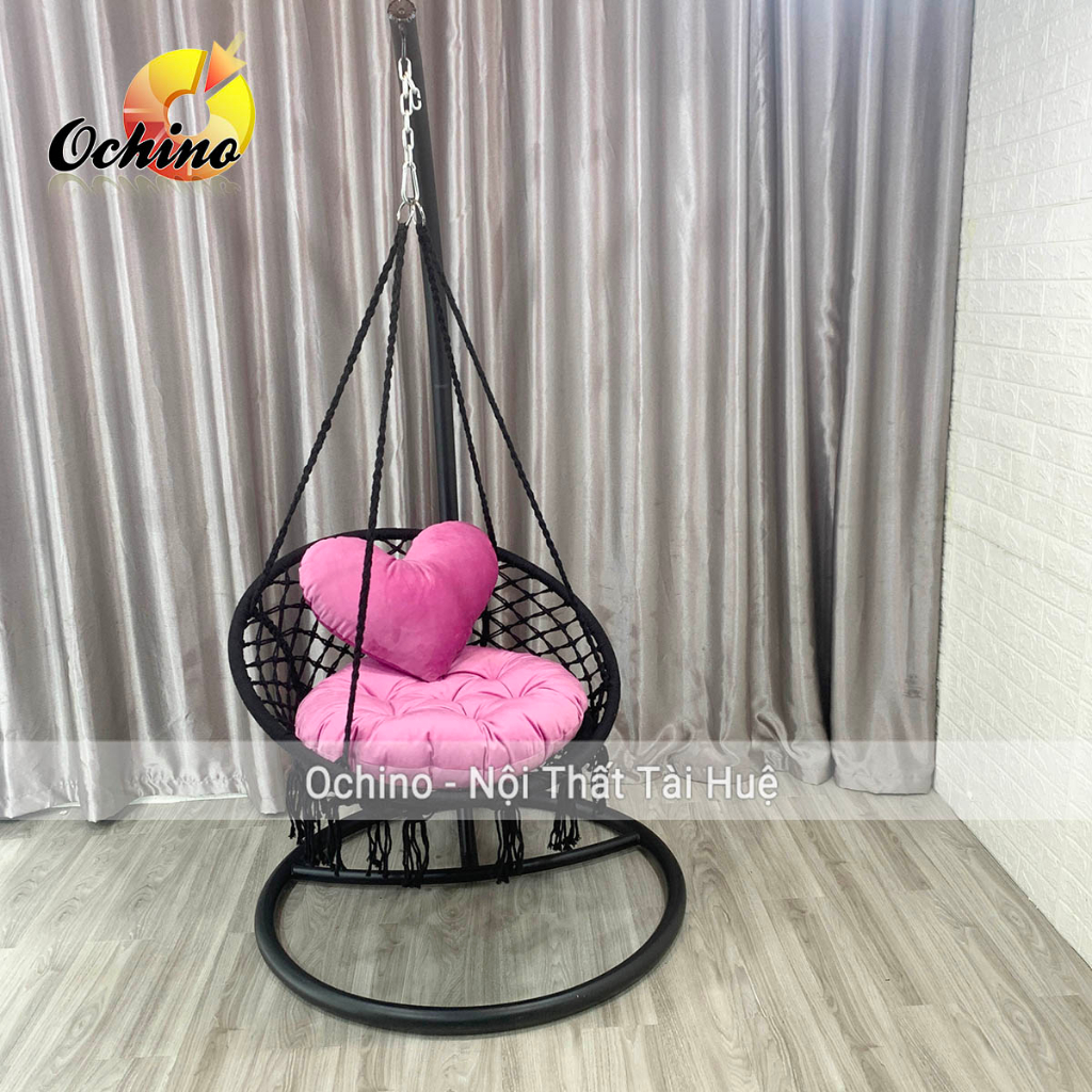 Xích Đu Macrame Bắc Âu Đan Dây