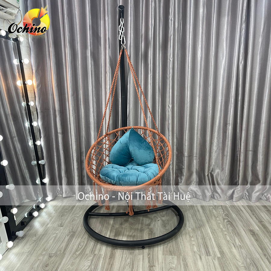 Xích Đu Macrame Bắc Âu Đan Dây