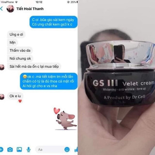 Kem ngày GSIII DR CELL 30g dưỡng trắng bảo vệ da nuôi dưỡng phục hồi da khoẻ