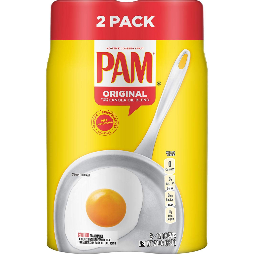 Dầu Xịt Ăn Kiêng 0 Calories Pam Original 12oz