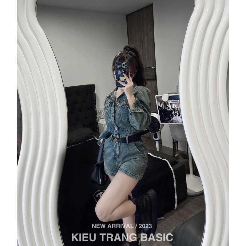 jum jeans qc kèm đai