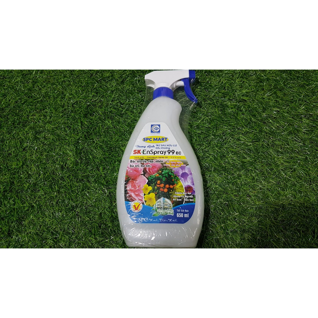 Bộ 8 sản phẩm SPC - Phòng ngừa côn trùng sinh học, phòng ngừa nấm bệnh cây và dinh dưỡng chuyên dùng cho cây chai 650ml