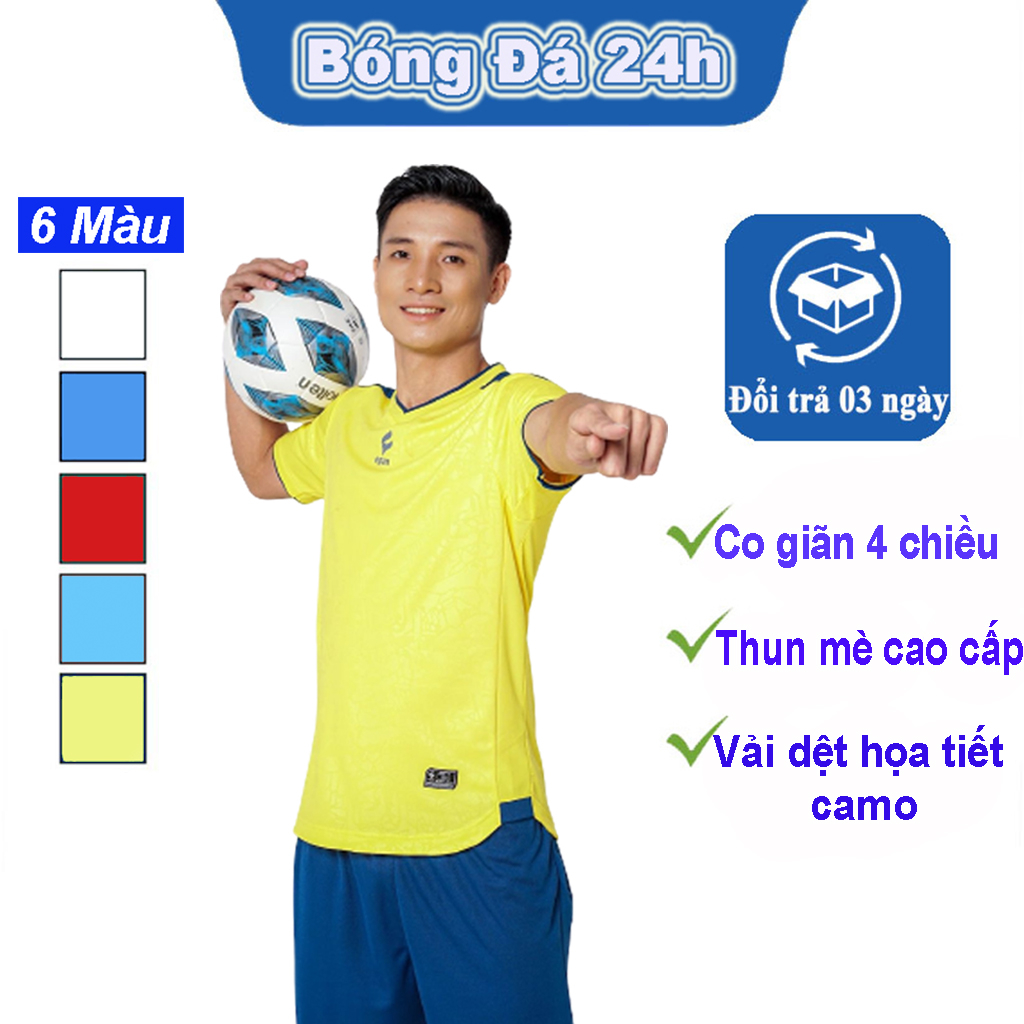 Bộ Quần Áo Bóng Đá Egan ZENOS Vải Mè Cao Cấp Độ Bền Cao, Co Giãn 4 Chiều Thấm Hút Nhanh