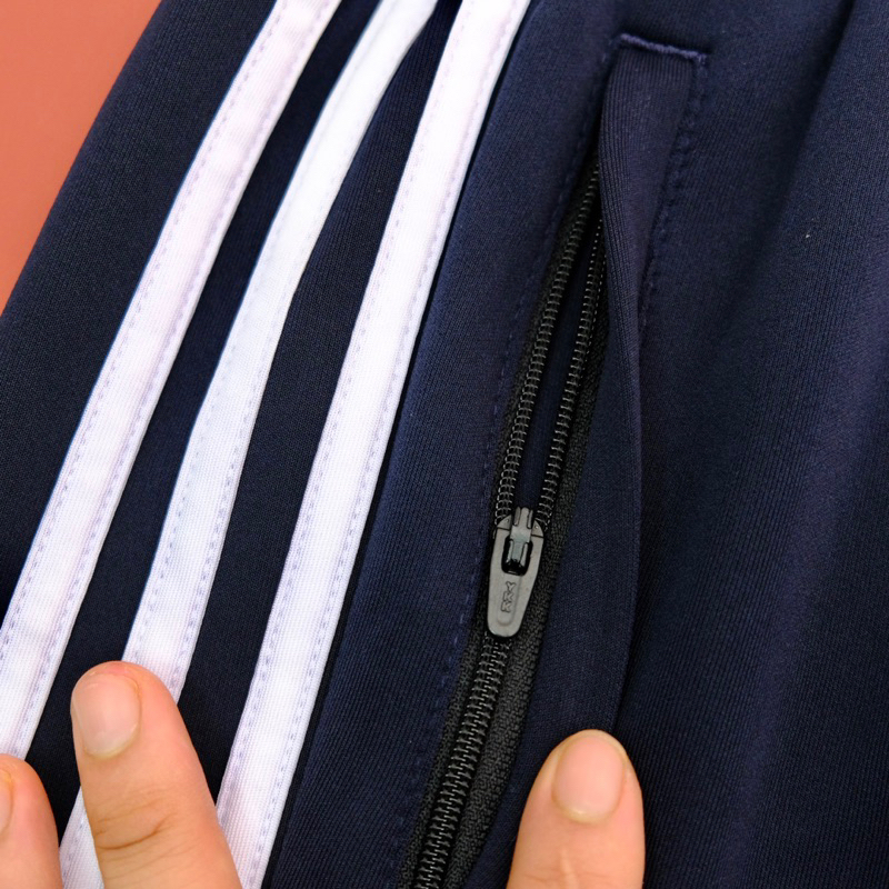 Quần Short Thể Thao Nam Adidas 3 Sọc Essentials - Đen / Navy