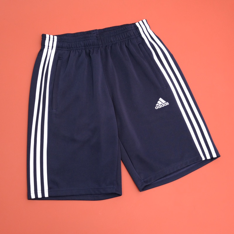 Quần Short Thể Thao Nam Adidas 3 Sọc Essentials - Đen / Navy