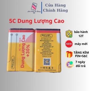Pin nokia 5c 4c dung lượng cao 1250mah chính hãng bh 12t