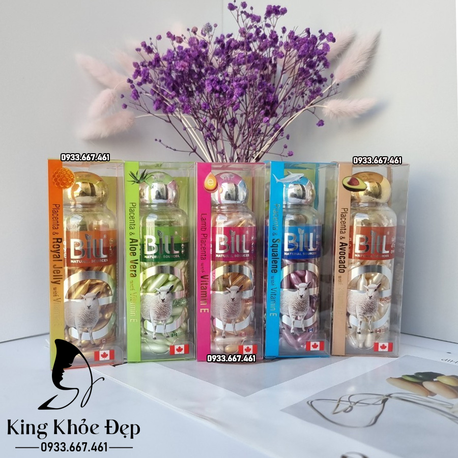 Viên Bôi Nhau Thai Cừu Sữa Ong Chúa 100 Viên
