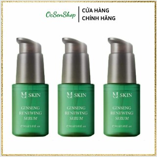 Combo 3 chai serum tái tạo da sâm cao rừng mq skin