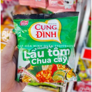  THÙNG MÌ CUNG ĐÌNH VỊ LẨU TÔM CHUA CAY   80g x 30 gói   