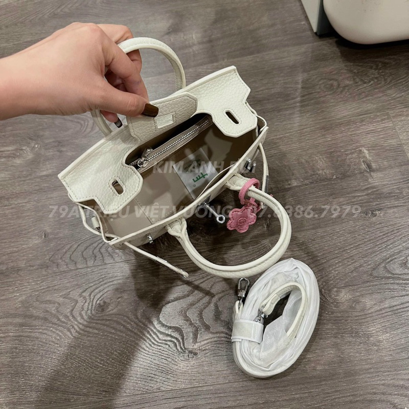 Túi xách nữ cầm tay, túi đeo chéo khoá xoay sang chảnh