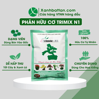 Phân Bón Hữu Cơ Cho Hoa Kiểng Trimix-N1 Gói 700 Gram