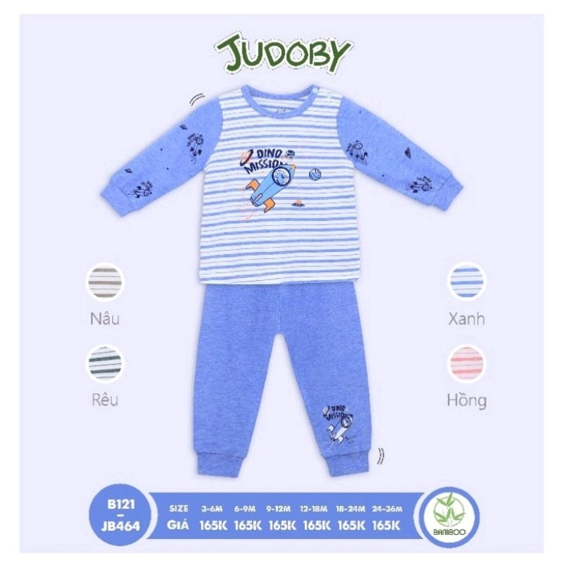 Bộ dài tay Judoby, Dokma cài vai nhiều mẫu cho bé trai JB146, JB464, JB462