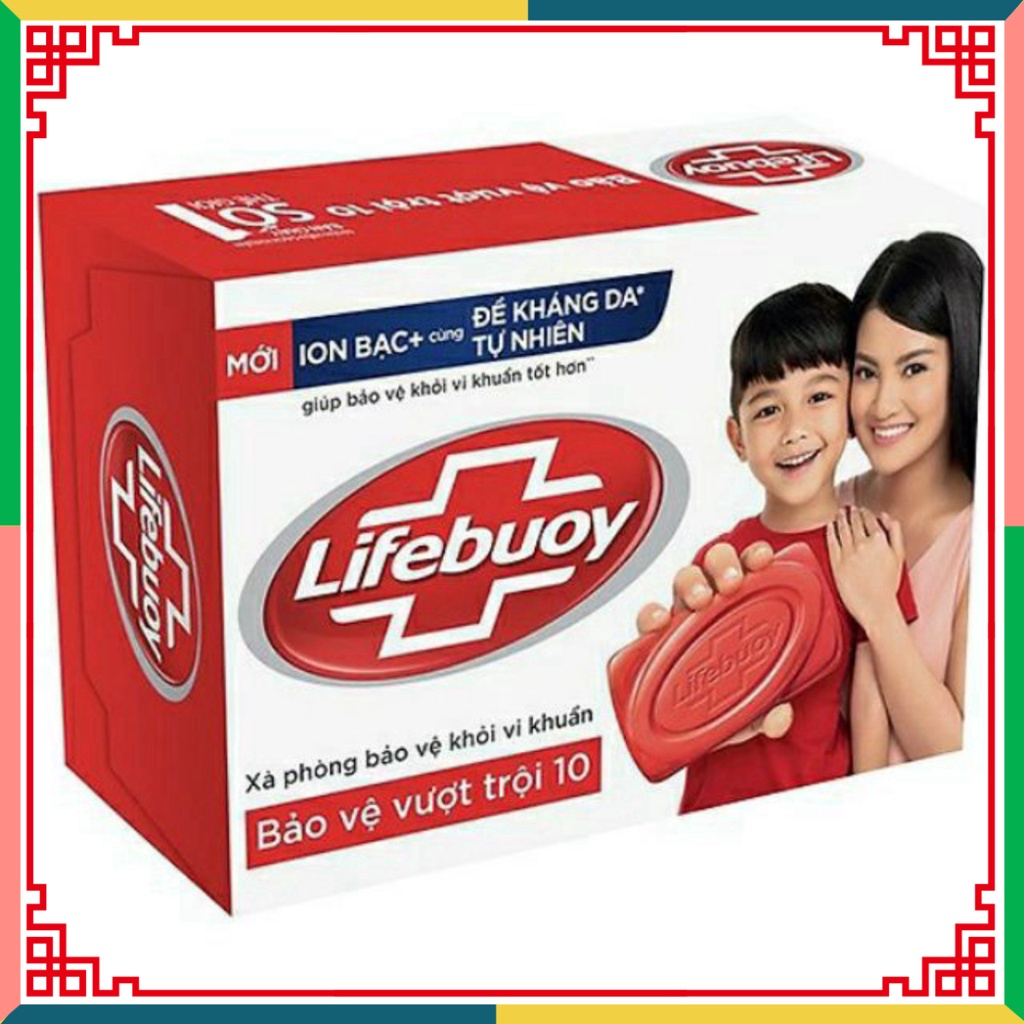 Xà bông cục Lifebuoy 90g đủ màu