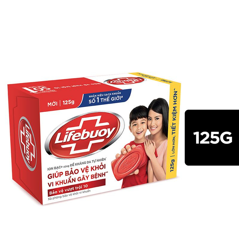 Xà bông cục Lifebuoy 90g đủ màu