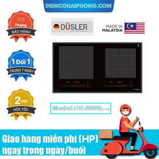 Bếp từ đôi dusler dl-6868