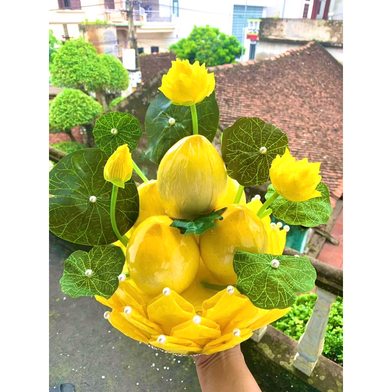 Đế trưng bày oản - làm tháp bánh tài lộc