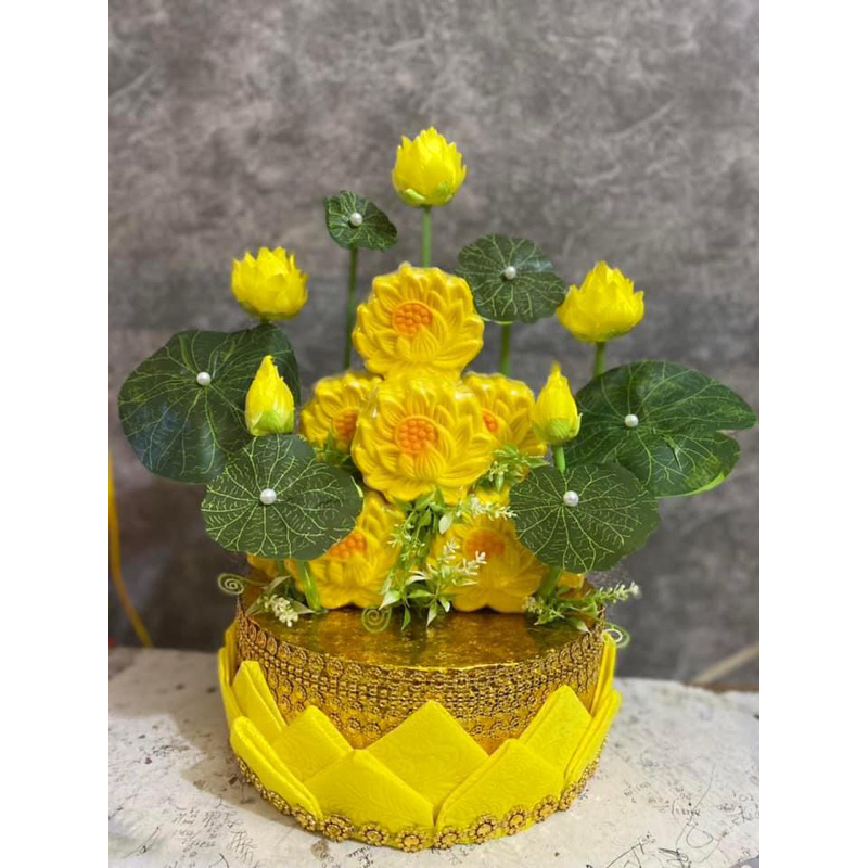 Đế trưng bày oản - làm tháp bánh tài lộc