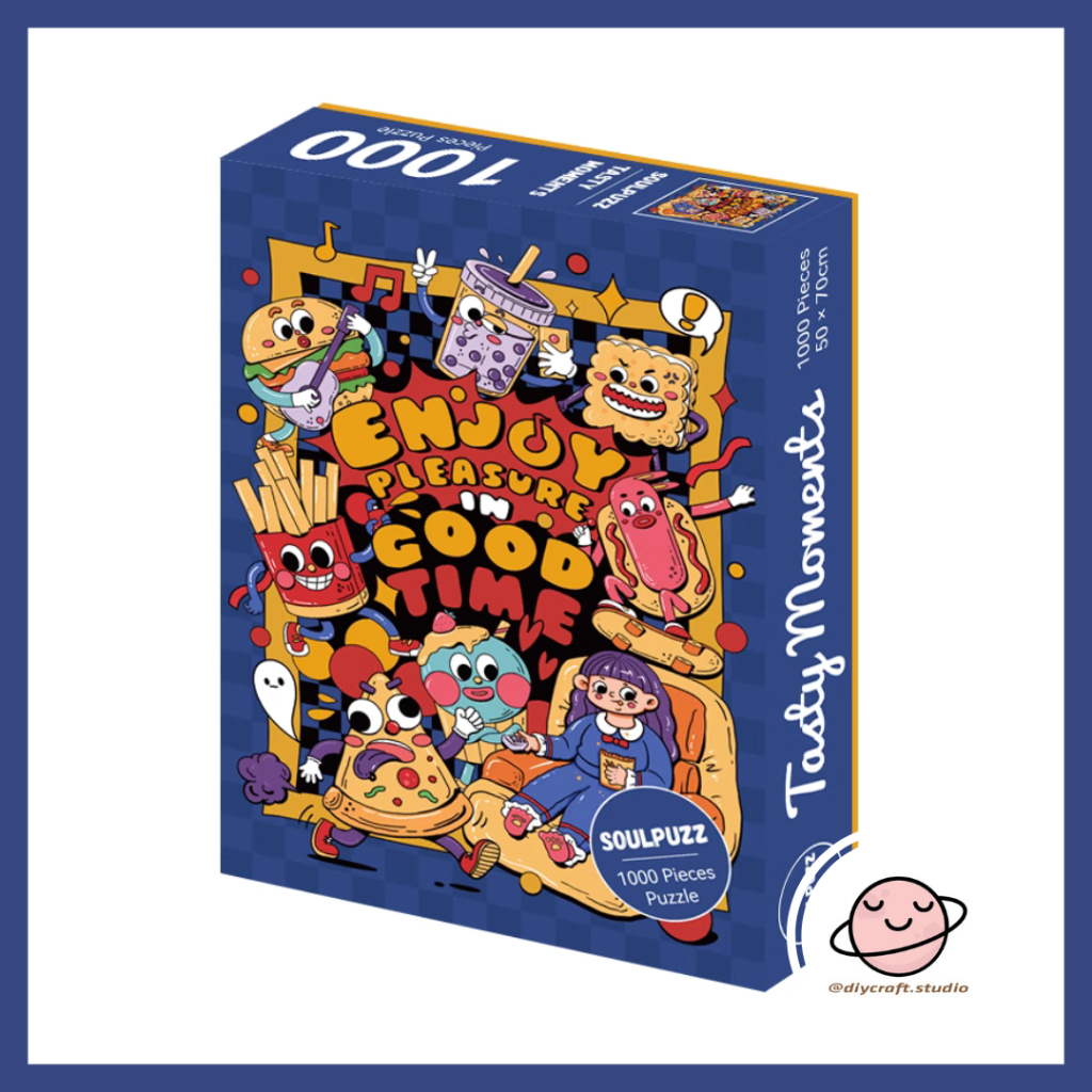 < Tasty moments > Tranh ghép hình SOULPUZZ 1000 mảnh - Jigsaw puzzle 1000 pcs - Đồ chơi ghép hình 1000 mảnh